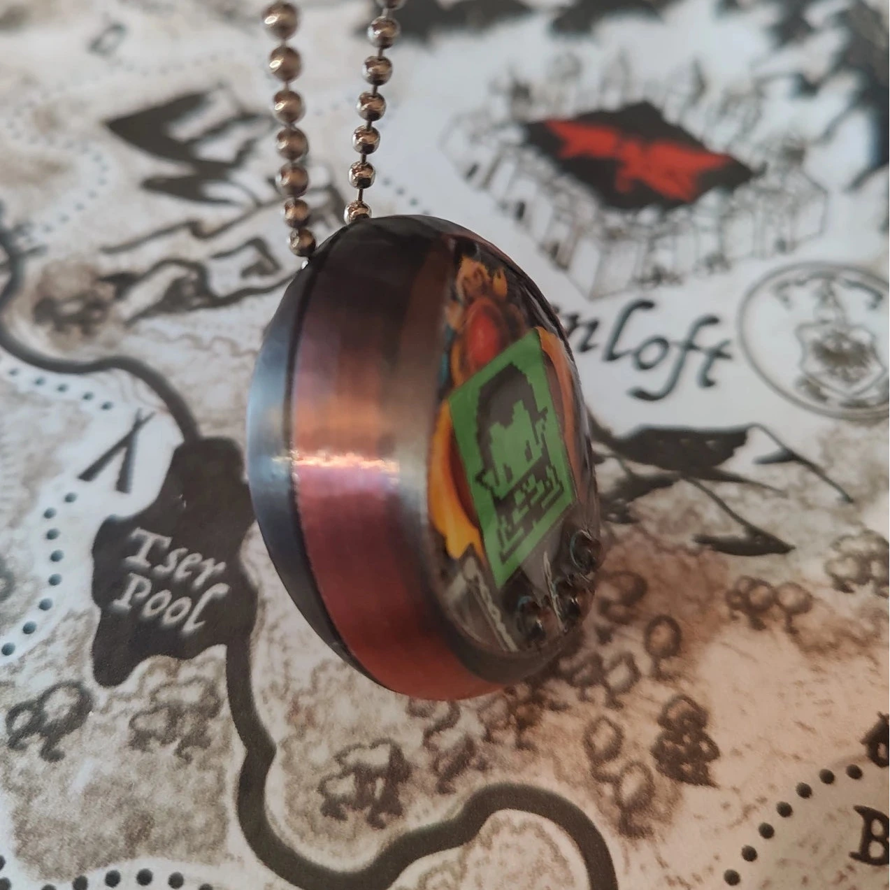 D&D Curse of Strahd · Strahd Tamagotchi Keychain