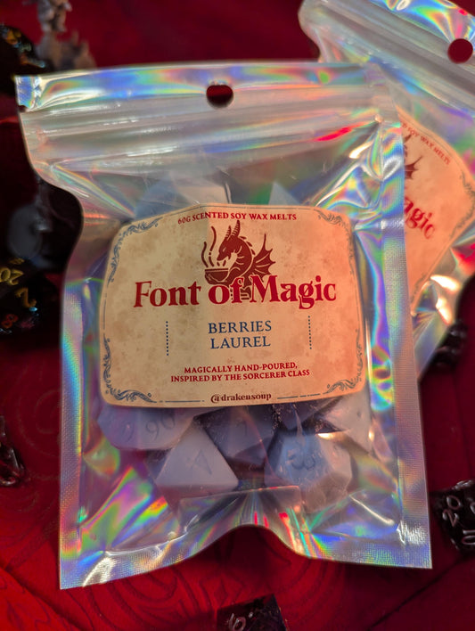Wax Melts · Font of Magic · Sorcerer class Inspired scent
