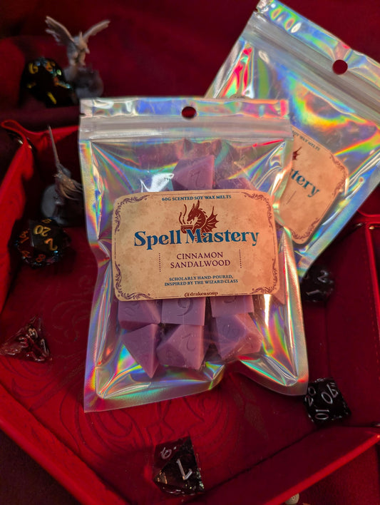 Wax Melts · Spell Mastery · Wizard class Inspired scent