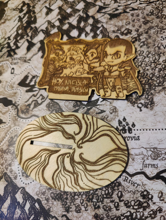 D&D Curse of Strahd · Always Misty in Barovia Standee