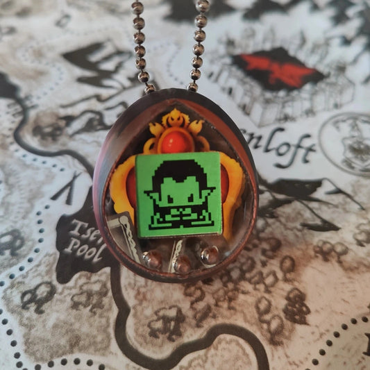 D&D Curse of Strahd · Strahd Tamagotchi Keychain
