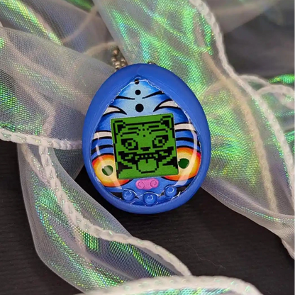 K-Pop Demon Hunters · Derpy & Sussie Tamagotchi Keychain