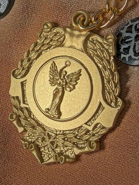 Good Omens · Aziraphale Cosplay Fob Medal