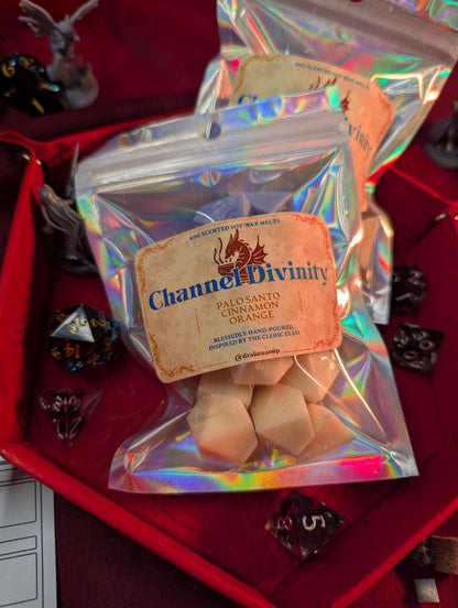 Wax Melts · Channel Divinity · Cleric class Inspired scent