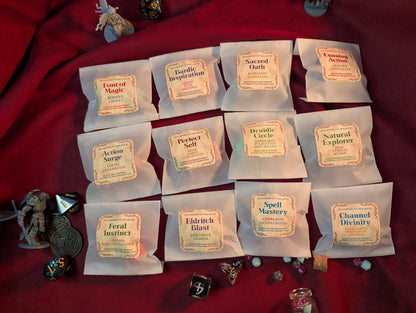 Wax Melts · D&D Class Inspired Scents · Sampler Set