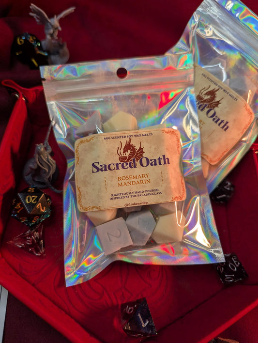 Wax Melts · Sacred Oath · Paladin class Inspired scent