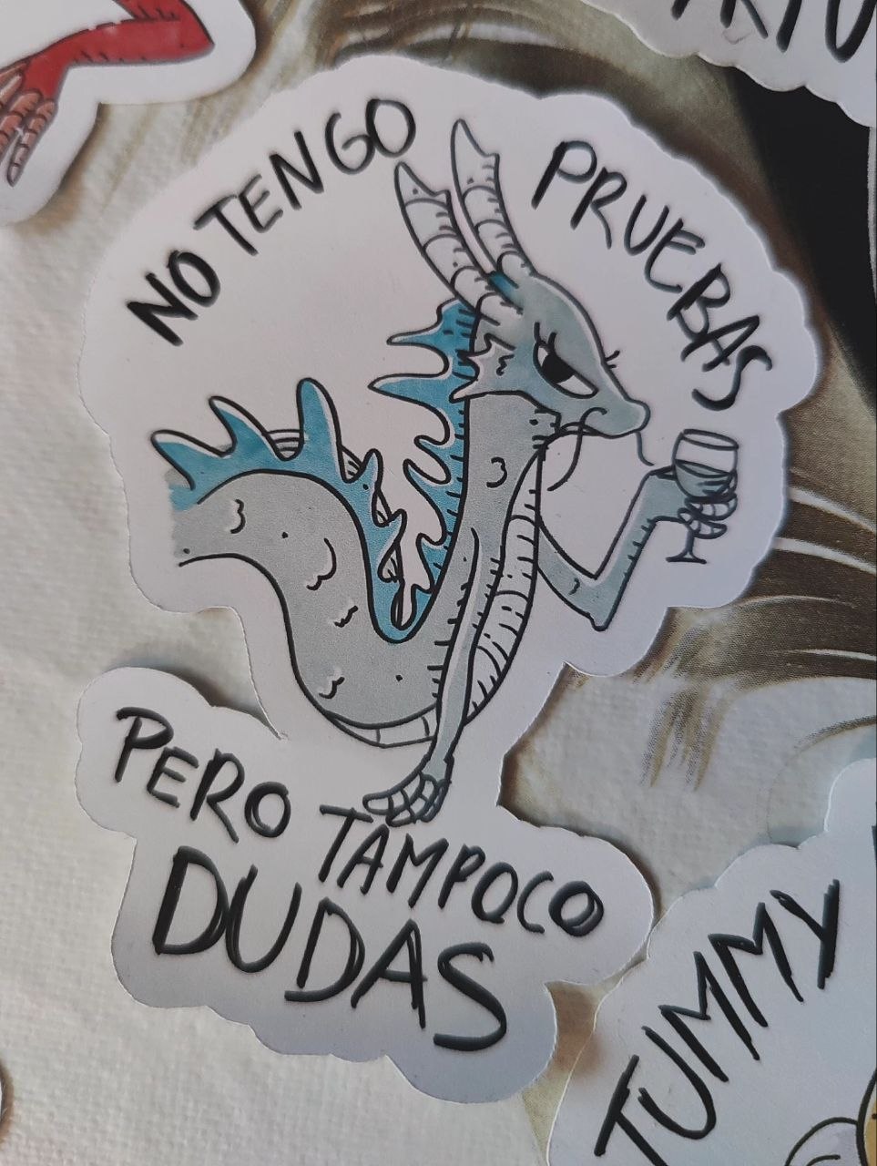 Stickers · Dragones Bobos