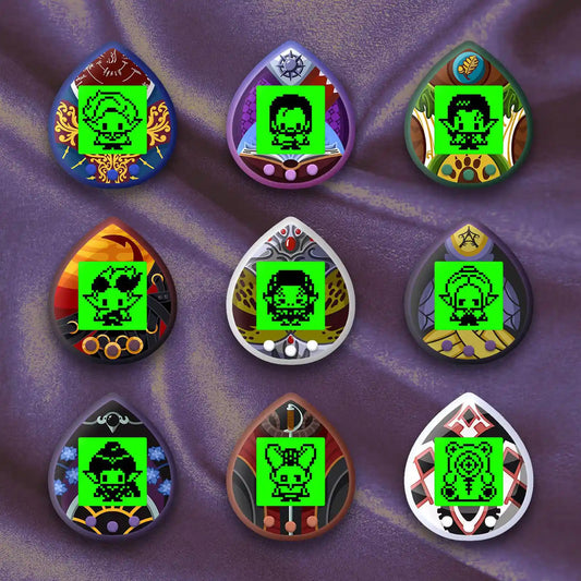 Baldur's Gate 3 · Companions Tamagotchi Keychain